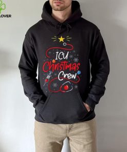 Nurse Icu Christmas Crew Nursing Christmas Lights Shirt