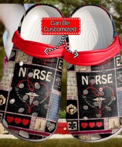 Nurse Pattern Crocs Crocs Clog Shoes Nurse Crocs