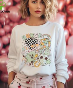 Nurse RN St Patricks Day Shamrock shirt