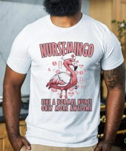 Nursemingo Nurse Flamingo Cute Nursing Shirt