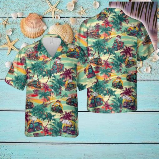 Nursery Train Hawaiian Shirt