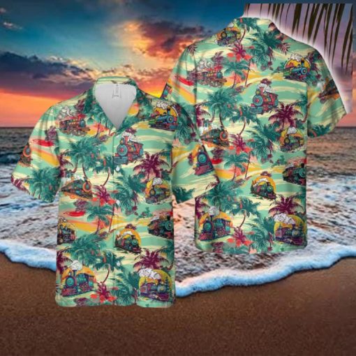 Nursery Train Hawaiian Shirt