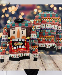 Nutcracker Lets Get Crackin Ugly Christmas Sweater