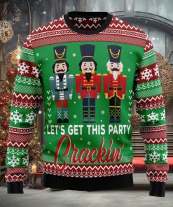 Nutcracker Party Cracking Ugly Christmas Sweater Thankgiving Gift Men Women