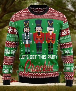 Nutcracker Party Cracking Ugly Christmas Sweater Thankgiving Gift Men Women