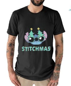 Nw2 disney lilo & stitch stitchmas glasses navy shirt