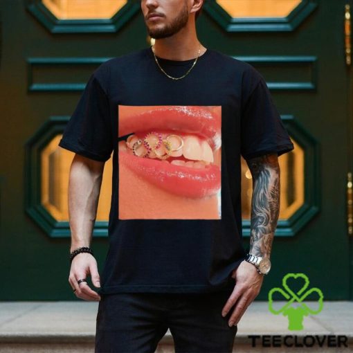 Nyara Sabally’s Olympic Ring Grillz 2024 shirt