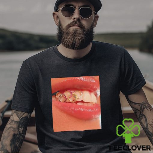 Nyara Sabally’s Olympic Ring Grillz 2024 shirt