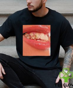 Nyara Sabally’s Olympic Ring Grillz 2024 shirt