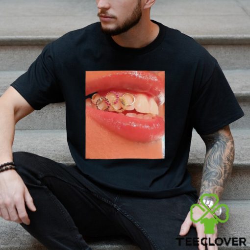 Nyara Sabally’s Olympic Ring Grillz 2024 shirt