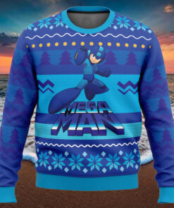 Nysekai Mega Man Ugly Christmas Sweater