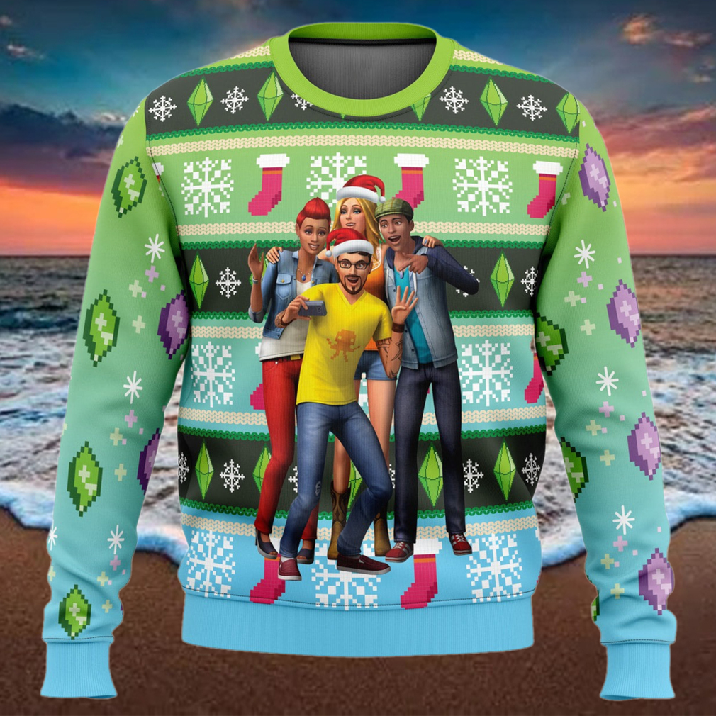 Nysekai The Sims Ugly Christmas Sweater Nysekai The Sims Ugly Christmas Sweater