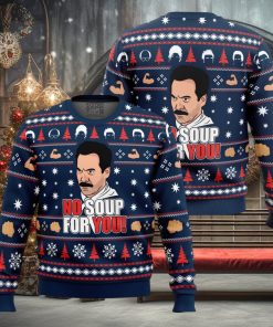 No Soup For You Seinfeld Ugly Christmas Sweater