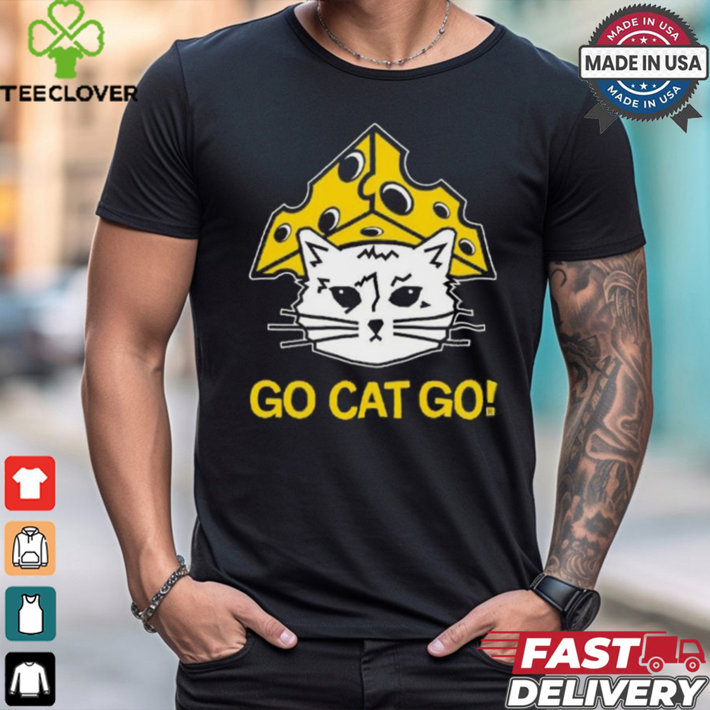 Cheesehead gary go cat go T shirt Cheesehead gary go cat go T shirt