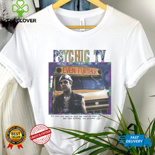 Godstar PSYCHIC TV Genesis P Orridge Even Furthur Tee
