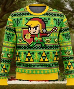 Zelda Holiday Link Ugly Christmas Sweater