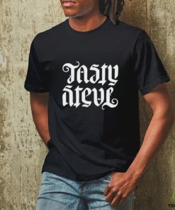 Tasty Steve Ambigram t shirt