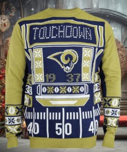 St Louis Rams Touchdown Light Up Ugly Christmas Sweaters