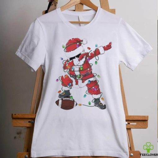 Sport Christmas Football Santa Claus Light Shirt