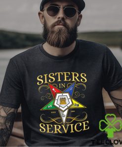 OES Sisters in Service Order of the Eastern Star T Shirt