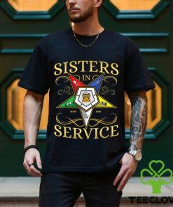 OES Sisters in Service Order of the Eastern Star T Shirt