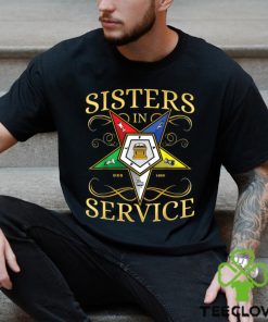 OES Sisters in Service Order of the Eastern Star T Shirt