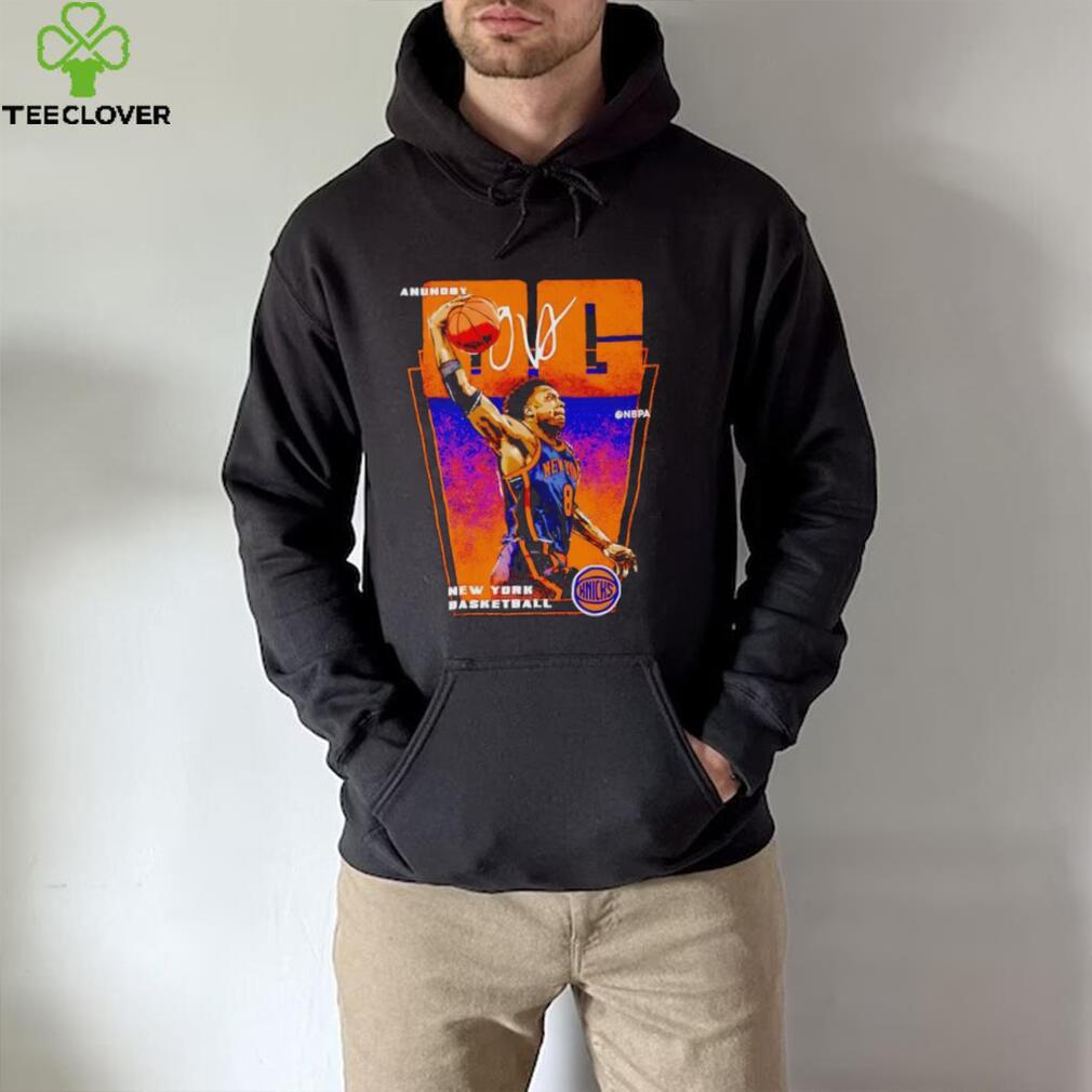 OG Anunoby New York Knicks premiere signature shirt OG Anunoby New York Knicks premiere signature shirt