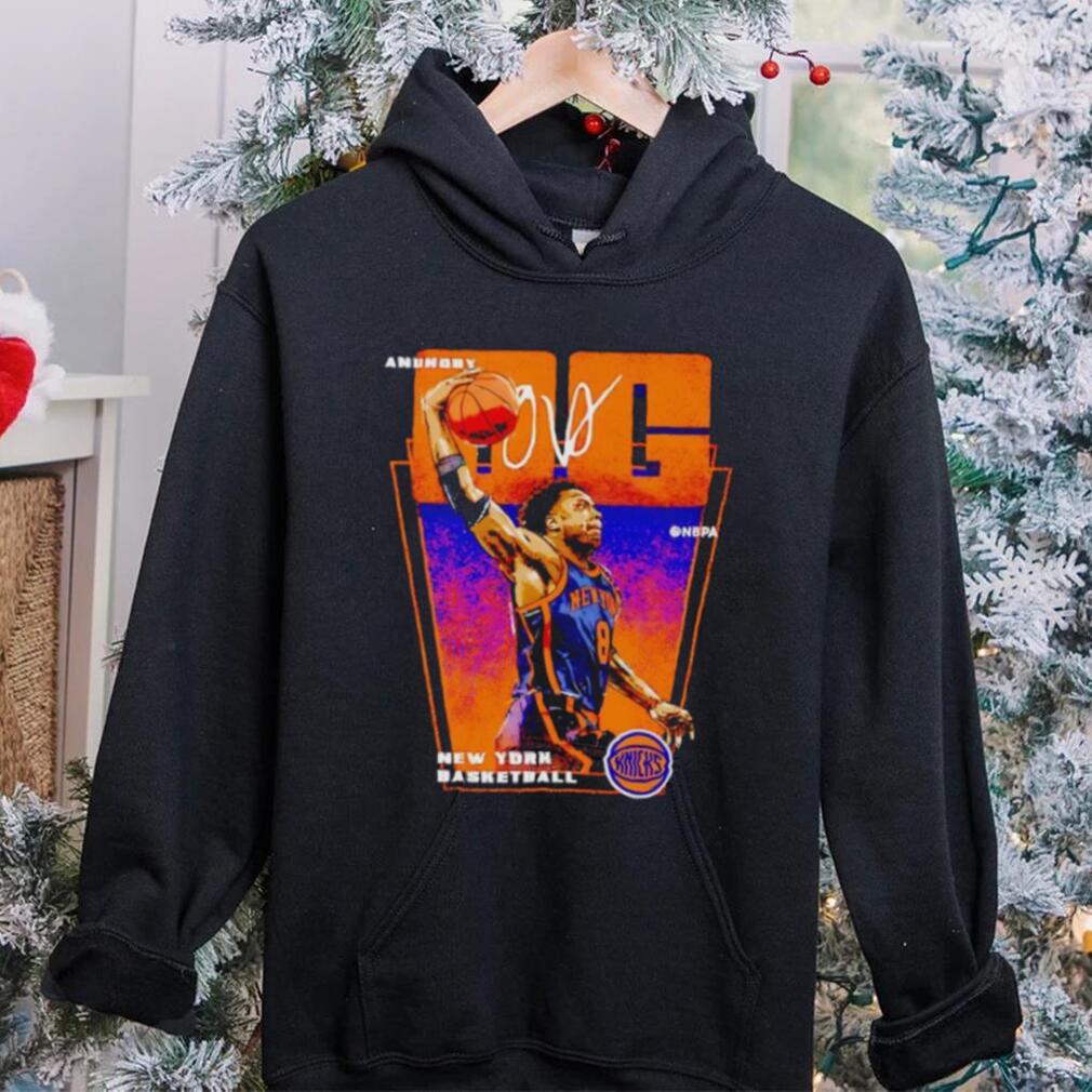 OG Anunoby New York Knicks premiere signature shirt OG Anunoby New York Knicks premiere signature shirt