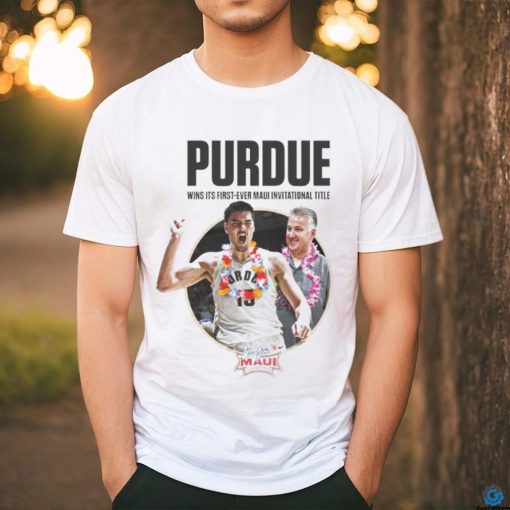 Purdue Men’s Basketball Wins Its First Ever Maui Invitational Title Shirt