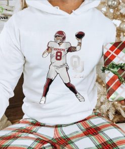 OKLAHOMA FOOTBALL DILLON GABRIEL SUPERSTAR POSE SHIRT