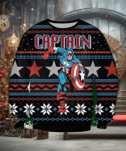 Captain America Marvel Ugly Sweater For Woman