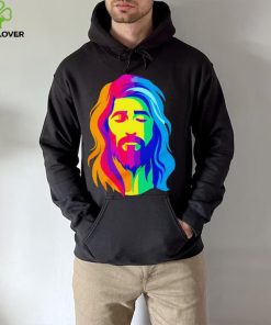LGBTQ Jesus loves us all colorful shirt 2 LGBTQ Jesus loves us all colorful shirt
