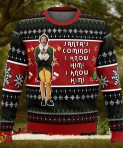 OMG Santa Elf Cute Ugly Christmas Sweater Christmas Gift For Family