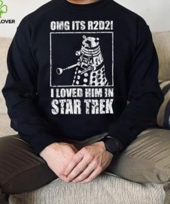 OMG it’s R2D2 I loved him in Star Trek art shirt