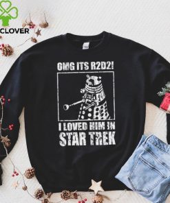 OMG it’s R2D2 I loved him in Star Trek art shirt