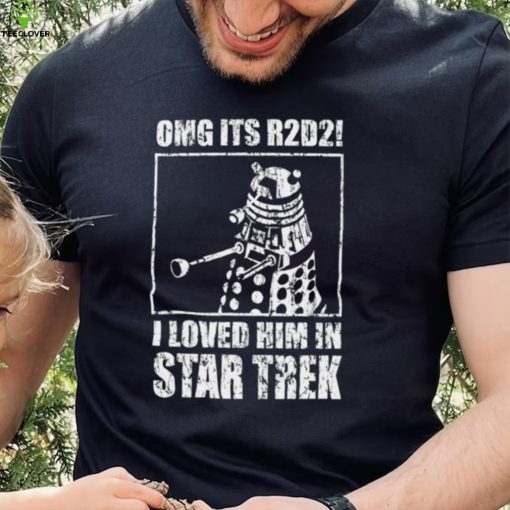 OMG it’s R2D2 I loved him in Star Trek art shirt