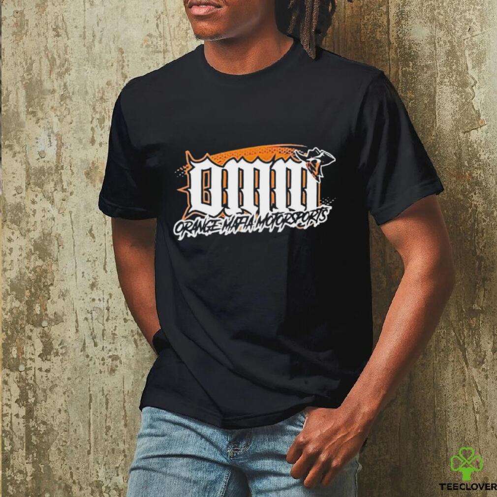 OMM Orange Mafia Motorsports logo shirt OMM Orange Mafia Motorsports logo shirt