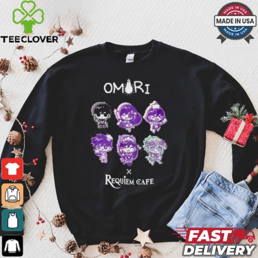 OMORI x Requiem Cafe Cute Chibi Characters T Shirt