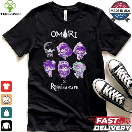 OMORI x Requiem Cafe Cute Chibi Characters T Shirt