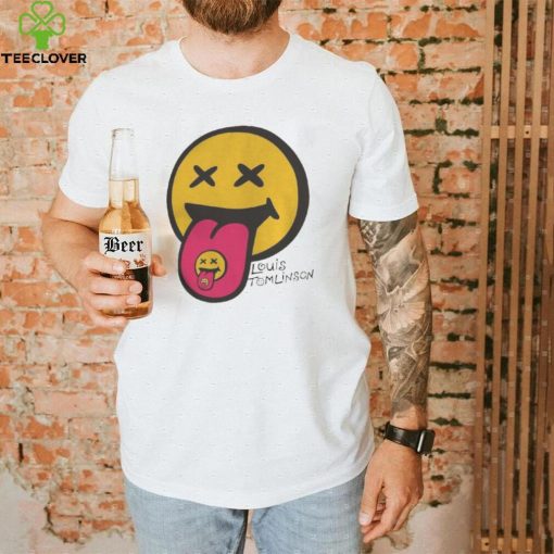 ONE DIRECTION FUNNY SMILEY FACE LOUIS TOMLINSON SHIRT