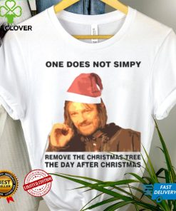 ONE DOES NOT SIMPLY REMOVE THE CHRISTMAS TREE THE WALKING DEAD DARYL SHIRT
