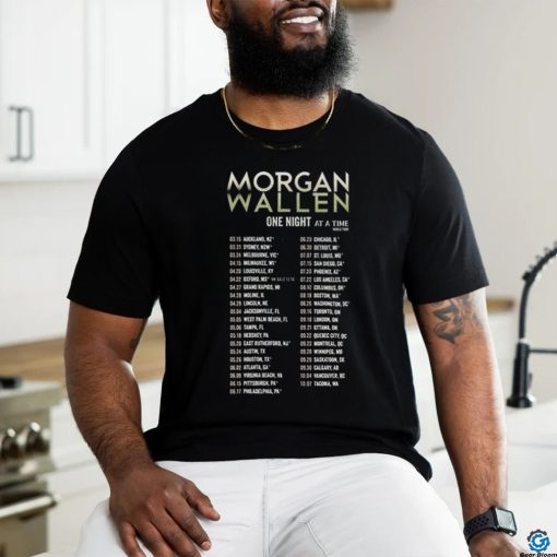 ONE NIGHT AT A TIME MORGAN WALLEN TOUR DATES 2023 SHIRT