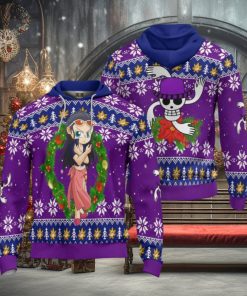 ONE PIECE Nico Robin Anime Ugly Christmas Pullover Hoodie