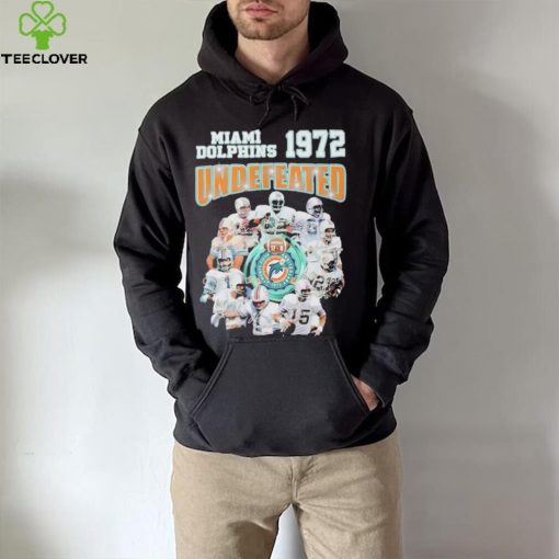 Miami Dolphins 1972 Undefeated Signature Shirt