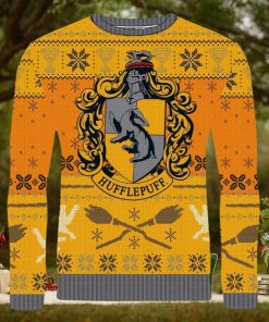 Ho Ho Hufflepuff Ugly Christmas Sweater