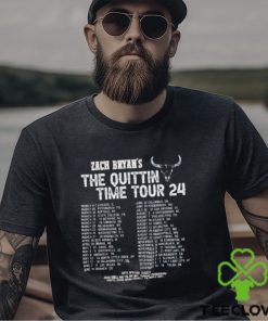 Zach Bryan The Quitting Time Tour 2024 Shirt