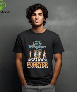 Official tennessee Lady Vols Women’s Basketball Abbey Road Forever Not Just When We Win Shirt