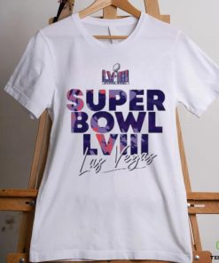 NFL Super Bowl LVIII Las Vegas 2024 Logo Shirt