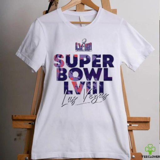 NFL Super Bowl LVIII Las Vegas 2024 Logo Shirt