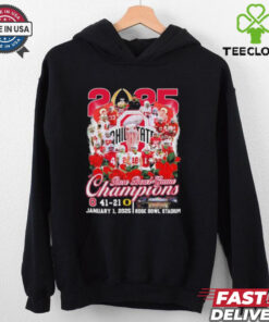 OSU Football Team 2025 Rose Bowl Game Champions 41 21 Oregon Shirt